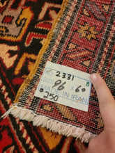 Load image into Gallery viewer, Vintage Hand Knotted Persian Meshkin (23" x 37")
