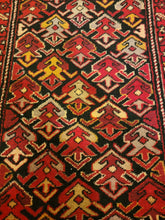 Load image into Gallery viewer, Vintage Hand Knotted Persian Meshkin (23" x 37")