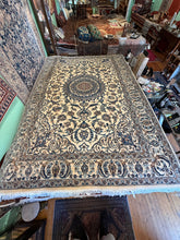 Load image into Gallery viewer, Vintage Hand Knotted Persian Naiin (6'5" x 10')