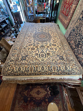 Load image into Gallery viewer, Vintage Hand Knotted Persian Naiin (6'5" x 10')