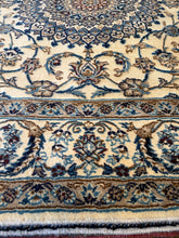 Load image into Gallery viewer, Vintage Hand Knotted Persian Naiin (6'5" x 10')