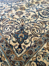 Load image into Gallery viewer, Vintage Hand Knotted Persian Naiin (6'5" x 10')