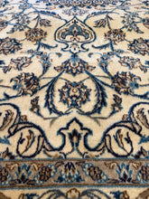 Load image into Gallery viewer, Vintage Hand Knotted Persian Naiin (6'5" x 10')