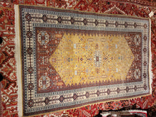 Load image into Gallery viewer, Vintage Hand Knotted Pakistani Rug (4'3" x 6'7")