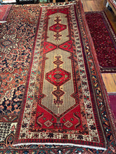 Load image into Gallery viewer, Vintage Hand Knotted Persian Serab Runner (3'5" x 11'1")