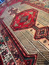 Load image into Gallery viewer, Vintage Hand Knotted Persian Serab Runner (3'5" x 11'1")