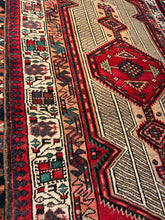 Load image into Gallery viewer, Vintage Hand Knotted Persian Serab Runner (3'5" x 11'1")