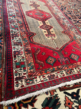 Load image into Gallery viewer, Vintage Hand Knotted Persian Serab Runner (3'5" x 11'1")