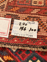 Load image into Gallery viewer, Vintage Hand Knotted Persian Shiraz (3'2" x 5'2")