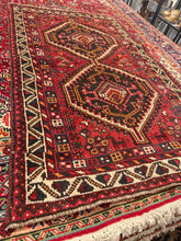 Load image into Gallery viewer, Vintage Hand Knotted Persian Shiraz (3'2" x 5'2")