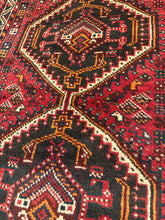 Load image into Gallery viewer, Vintage Hand Knotted Persian Shiraz (3'2" x 5'2")