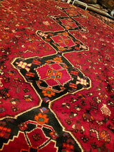 Load image into Gallery viewer, Vintage Hand Knotted Persian Shiraz (7'5" x 10'1")