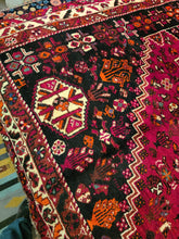 Load image into Gallery viewer, Vintage Hand Knotted Persian Shiraz (7'5" x 10'1")