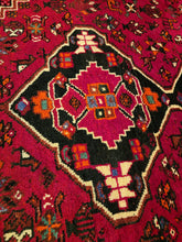Load image into Gallery viewer, Vintage Hand Knotted Persian Shiraz (7'5" x 10'1")