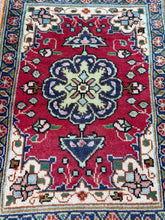 Load image into Gallery viewer, Vintage Hand Knotted Persian Tabriz Rug (22&quot; x 31&quot;)