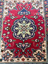 Load image into Gallery viewer, Vintage Hand Knotted Persian Tabriz Rug (22&quot; x 31&quot;)
