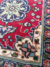 Load image into Gallery viewer, Vintage Hand Knotted Persian Tabriz Rug (22&quot; x 31&quot;)