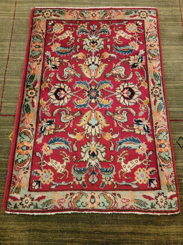 Vintage Hand Knotted Persian Tabriz (21