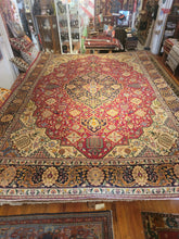 Load image into Gallery viewer, Vintage Hand Knotted Persian Tabriz (9'6" x 13'6")