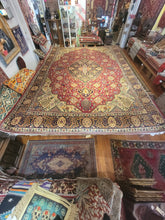 Load image into Gallery viewer, Vintage Hand Knotted Persian Tabriz (9'6" x 13'6")