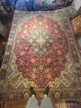 Load image into Gallery viewer, Vintage Hand Knotted Persian Tabriz (9'6" x 13'6")