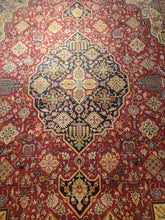 Load image into Gallery viewer, Vintage Hand Knotted Persian Tabriz (9'6" x 13'6")