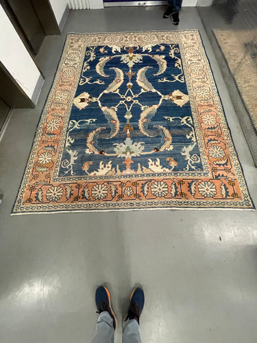 Vintage Hand Knotted Persian Tabriz (8'2