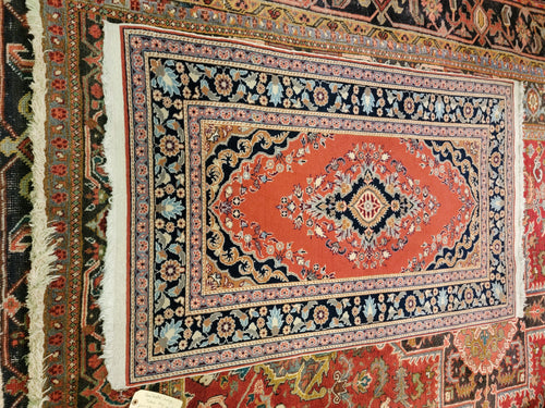 Vintage Hand Knotted Turkish (2'10