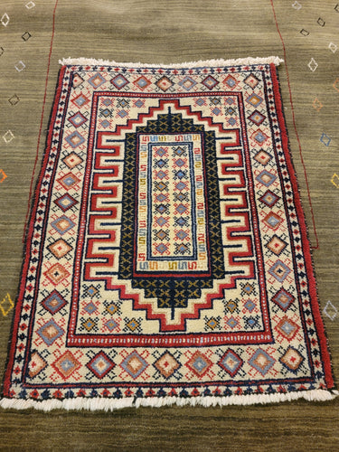 Vintage Hand Knotted Persian Turkoman (26