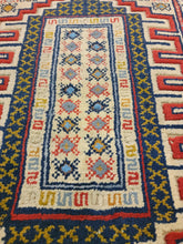 Load image into Gallery viewer, Vintage Hand Knotted Persian Turkoman (27" x 34")