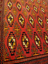 Load image into Gallery viewer, Vintage Hand Knotted Persian Turkoman (2'1" x 3'10")