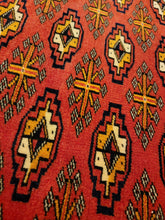 Load image into Gallery viewer, Vintage Hand Knotted Persian Turkoman (2'1" x 3'10")