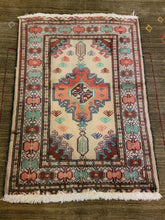 Load image into Gallery viewer, Vintage Hand Knotted Persian Turkoman (2' x 2'9")