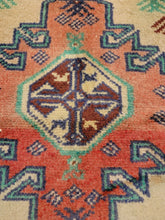 Load image into Gallery viewer, Vintage Hand Knotted Persian Turkoman (2' x 2'9")