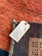 Load image into Gallery viewer, Vintage Hand Knotted Persian Gabbeh (4&#39;3&quot; x 6&#39;3&quot;)