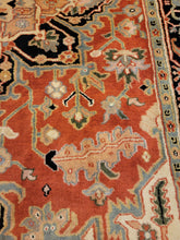 Load image into Gallery viewer, Hand Knotted Indian Heriz Rug (6&#39;1&quot; x 9&#39;6&quot;)