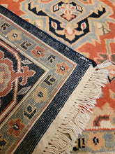 Load image into Gallery viewer, Hand Knotted Indian Heriz Rug (6&#39;1&quot; x 9&#39;6&quot;)