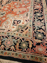 Load image into Gallery viewer, Hand Knotted Indian Heriz Rug (6&#39;1&quot; x 9&#39;6&quot;)