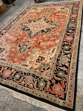 Load image into Gallery viewer, Hand Knotted Indian Heriz Rug (6&#39;1&quot; x 9&#39;6&quot;)