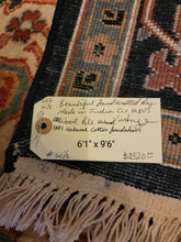 Load image into Gallery viewer, Hand Knotted Indian Heriz Rug (6&#39;1&quot; x 9&#39;6&quot;)