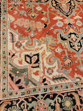 Load image into Gallery viewer, Hand Knotted Indian Heriz Rug (6&#39;1&quot; x 9&#39;6&quot;)